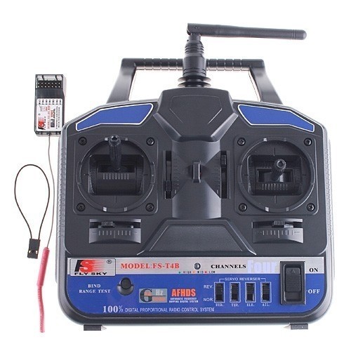 2.4GHz FS-T4 4CH Tx+Rx Set 2.4GHz FS-T4 4CH Tx+Rx Set